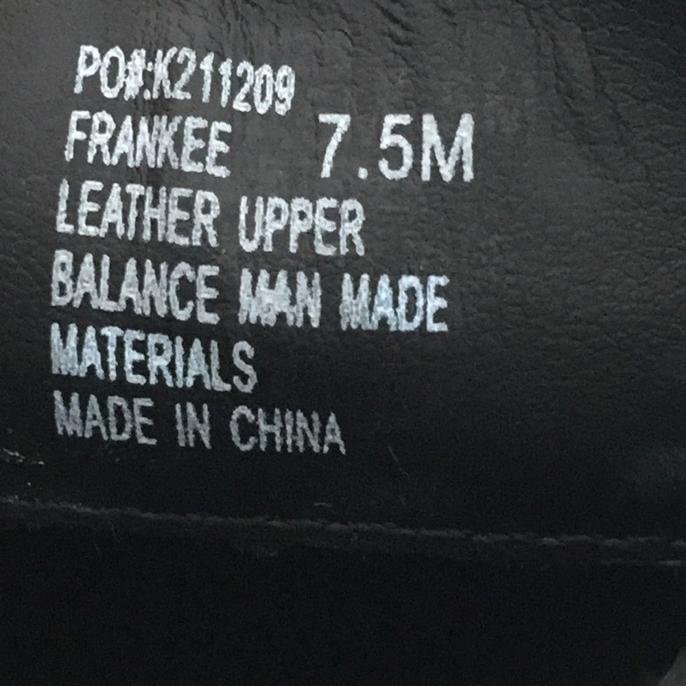 Adam Tucker by Me Too Frankee Black Bootie Sz 7.5 - Picture 13 of 14